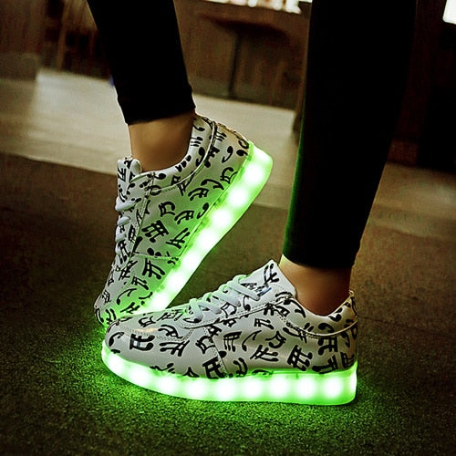 Colorful Luminous sneakers