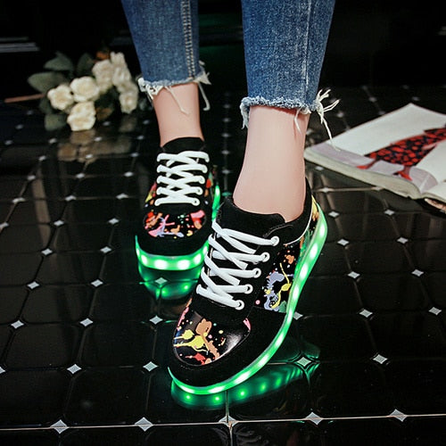 Colorful Luminous sneakers
