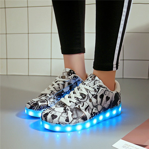 Colorful Luminous sneakers