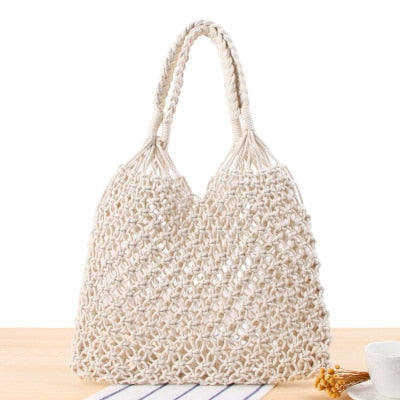 Handmade Woven Shoulder Bag
