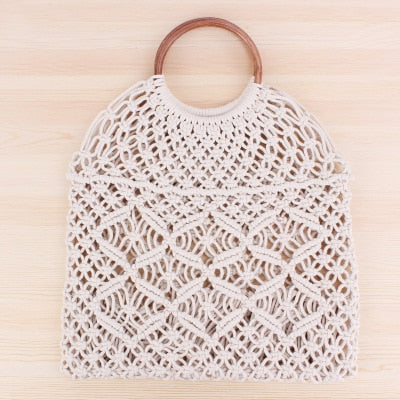 Handmade Woven Shoulder Bag