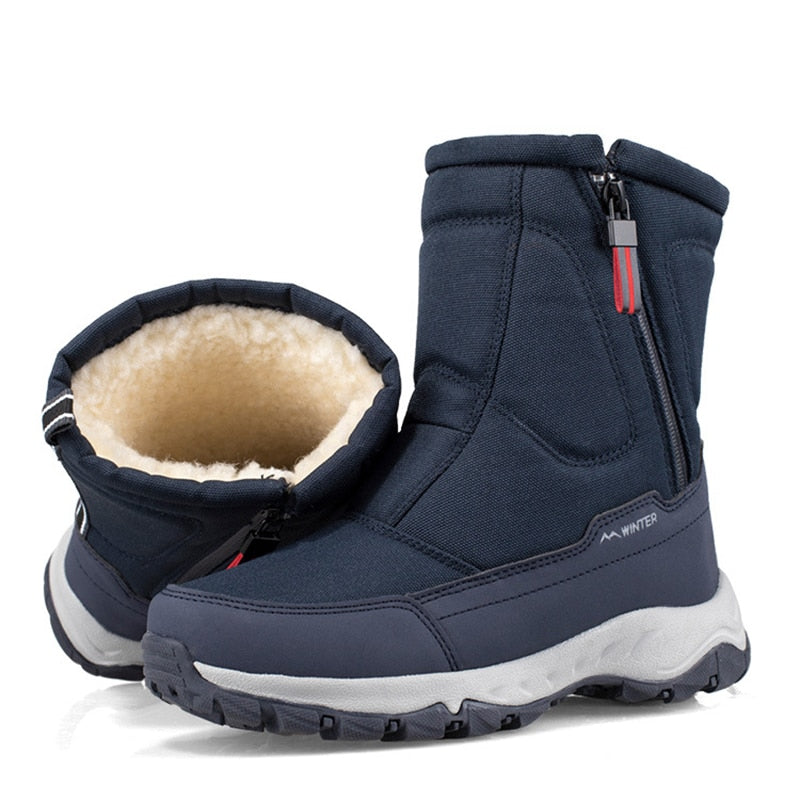 New Thick Couple Snow Boots