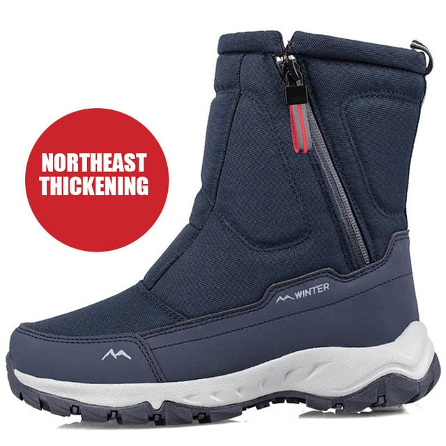New Thick Couple Snow Boots