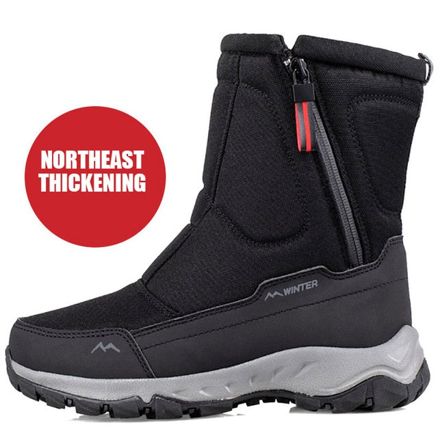 New Thick Couple Snow Boots