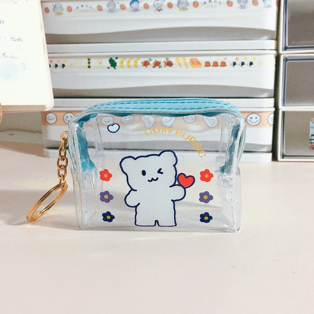 Transparent Girls Coin Purse
