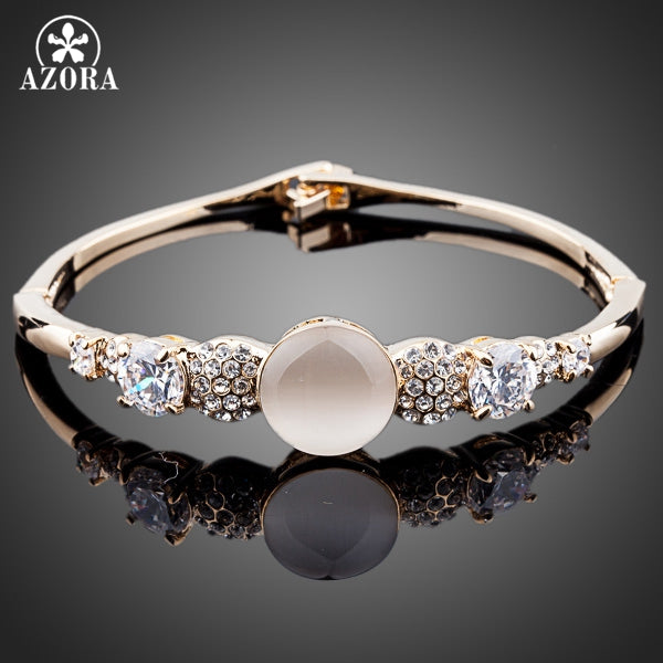 Cat's eye Bangle Bracelet - Shopeasywear