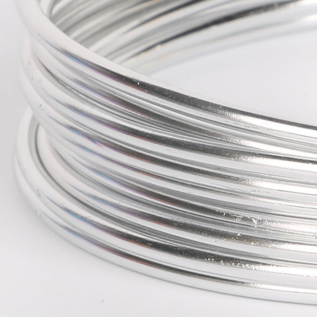 Silver Color Aluminum Wire - Shopeasywear