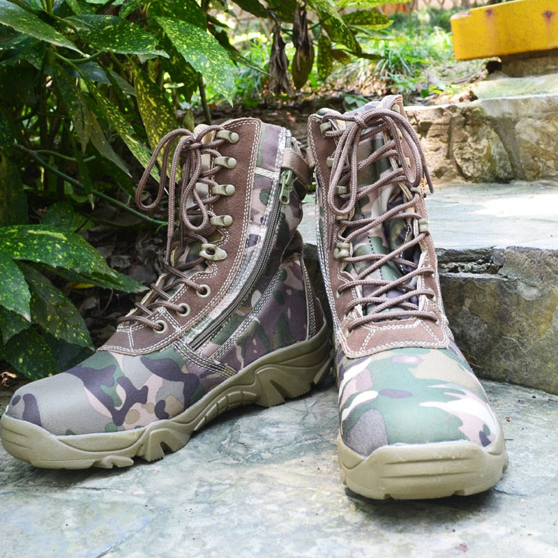 Military Tactical Combat Boots