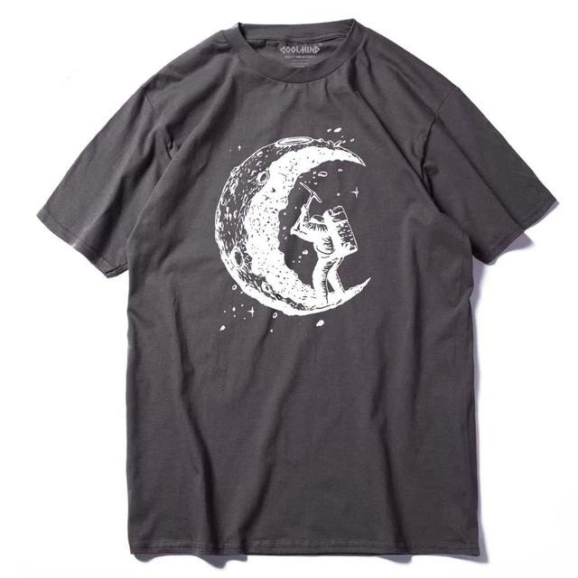 100% cotton casual Men T shirt - Jeglow store