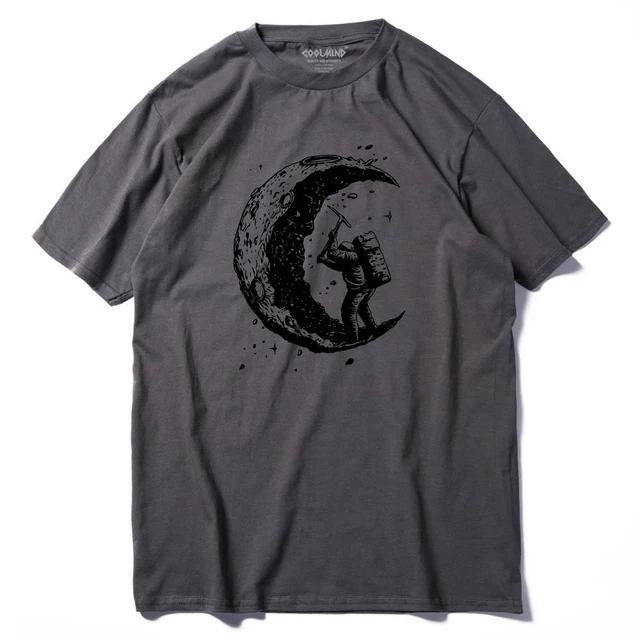 100% cotton casual Men T shirt - Jeglow store