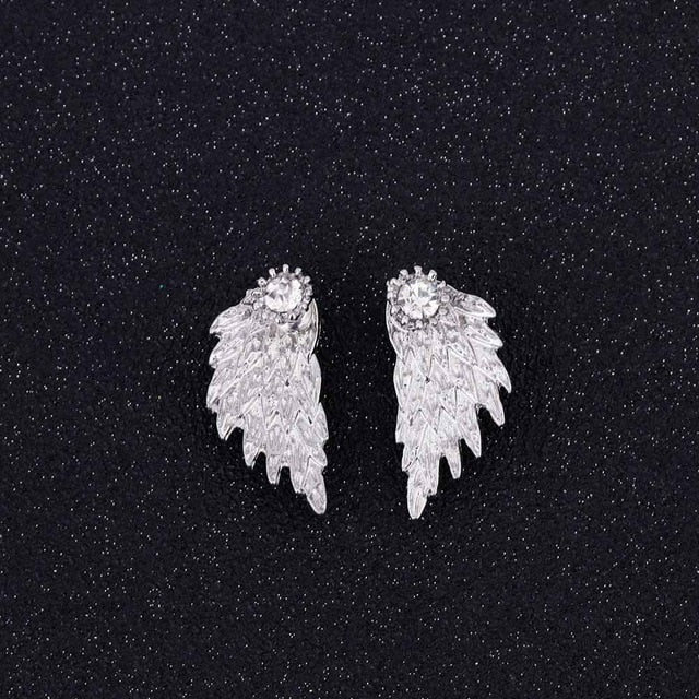 Women's Angel Wings Stud Earrings - Shopeasywear