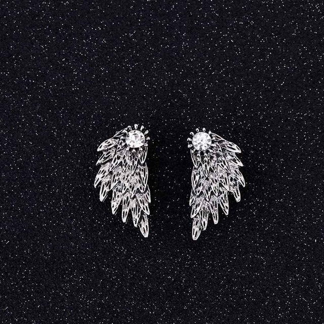 Women's Angel Wings Stud Earrings - Shopeasywear