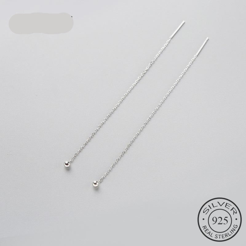 Silver Dangle Drop Earrings - Shopeasywear