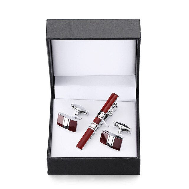 Sax Boat Anchor Luxurious Crystal Tie Clip - Shopeasywear