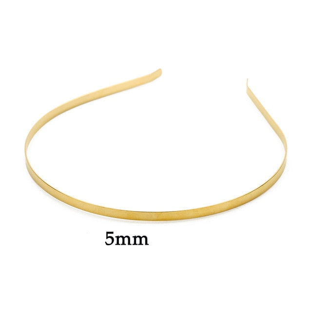 Plain Blank Flat Hair Band Headband - Shopeasywear