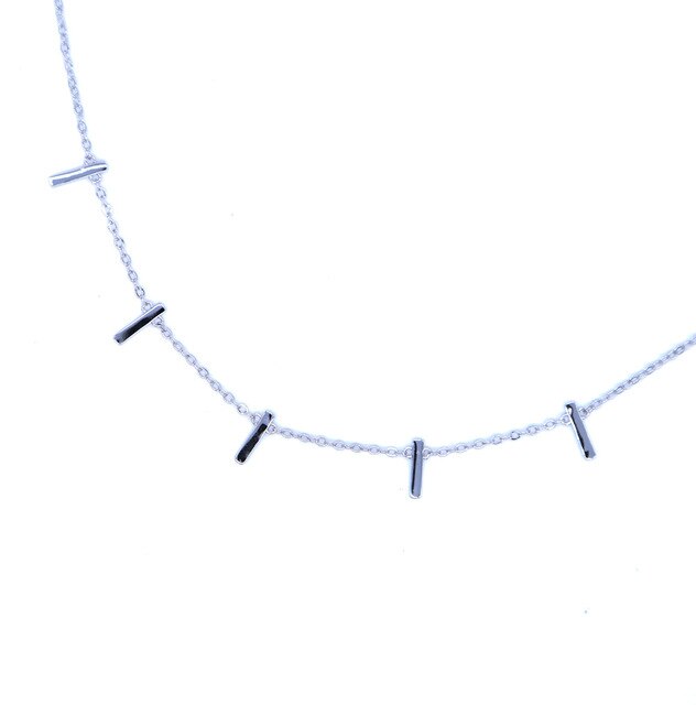 choker bar simple necklace - Shopeasywear