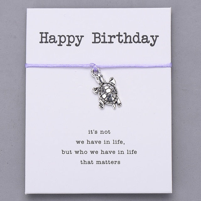 Happy Birthday Gift Bracelet for Women Men Kids - Shopeasywear
