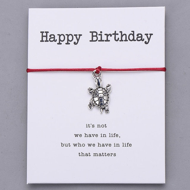 Happy Birthday Gift Bracelet for Women Men Kids - Shopeasywear