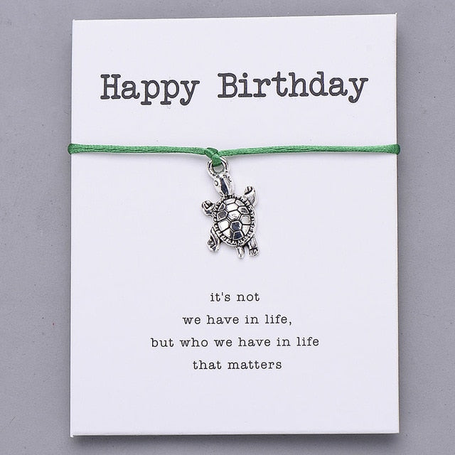Happy Birthday Gift Bracelet for Women Men Kids - Shopeasywear