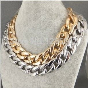 Fashion Punk Metal Choker Necklace - Shopeasywear