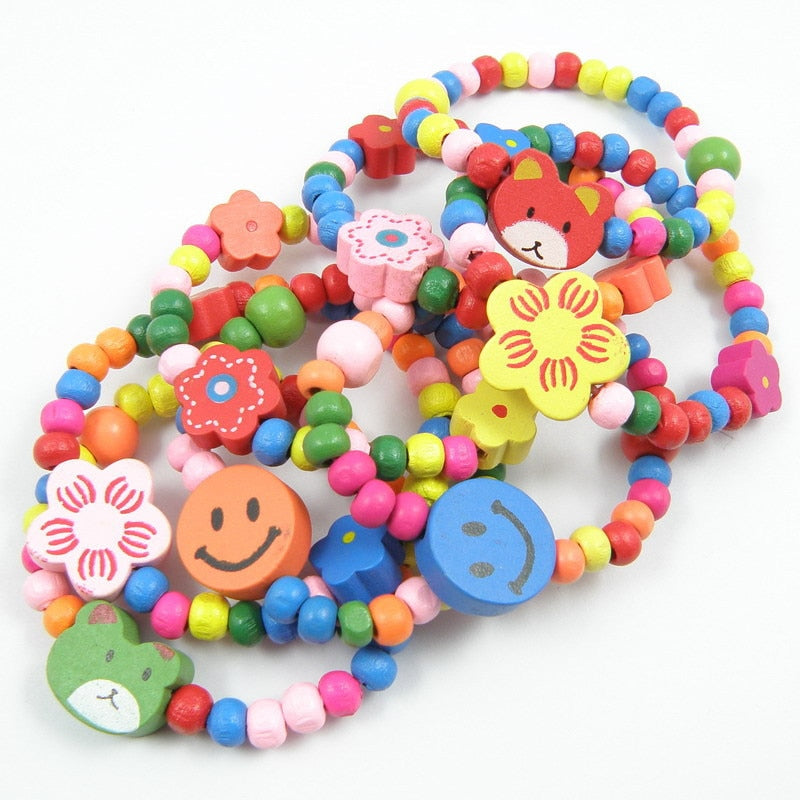 Wooden Beads Bracelets For Children - Shopeasywear