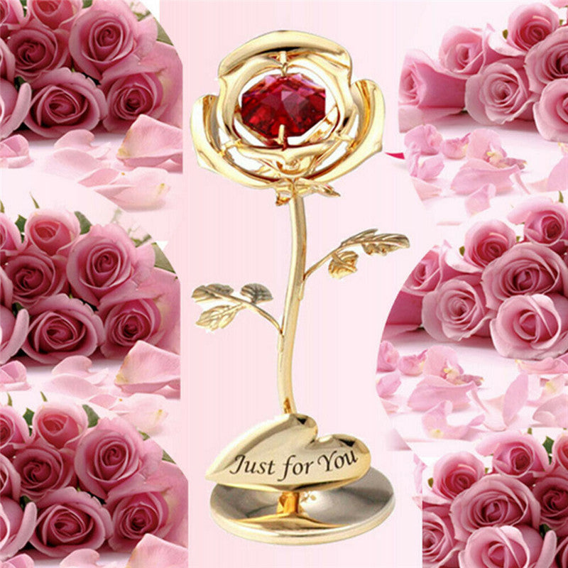 Mum Rose With Crystal-Just For You - Shopeasywear