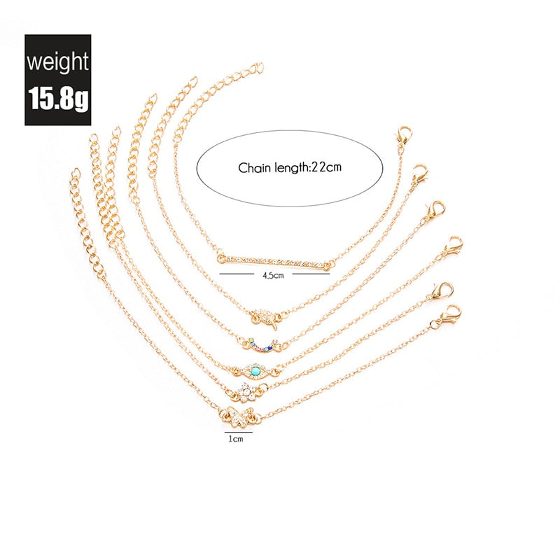 Gold Color Wedding Bracelet