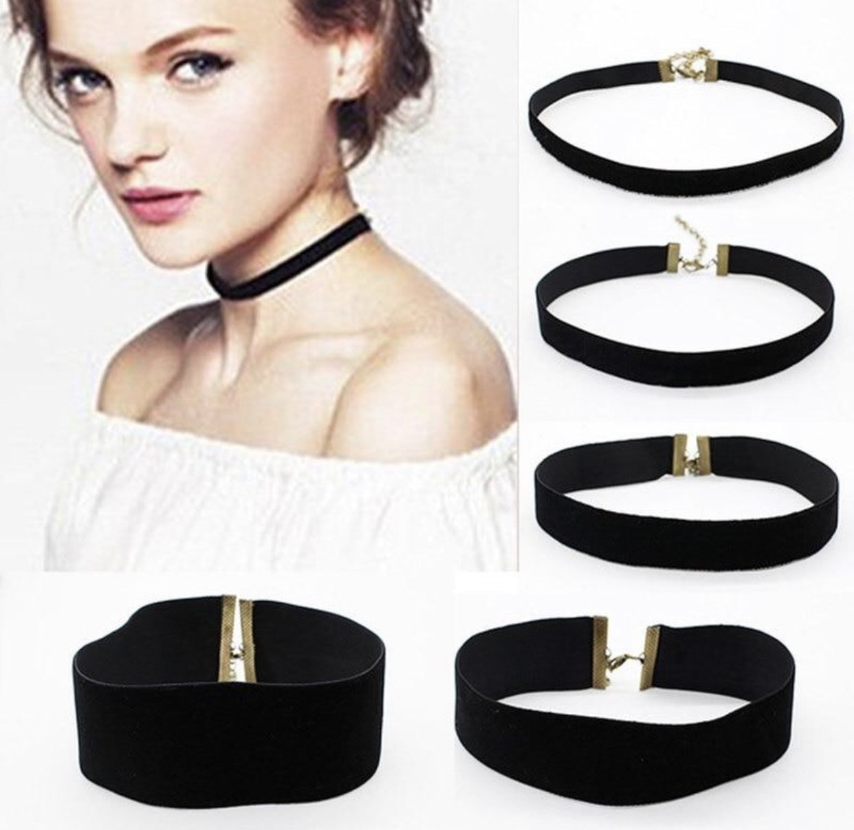 Shop Online Women's Chokers & Collar Necklaces in USA, UK, Europe and Canada.