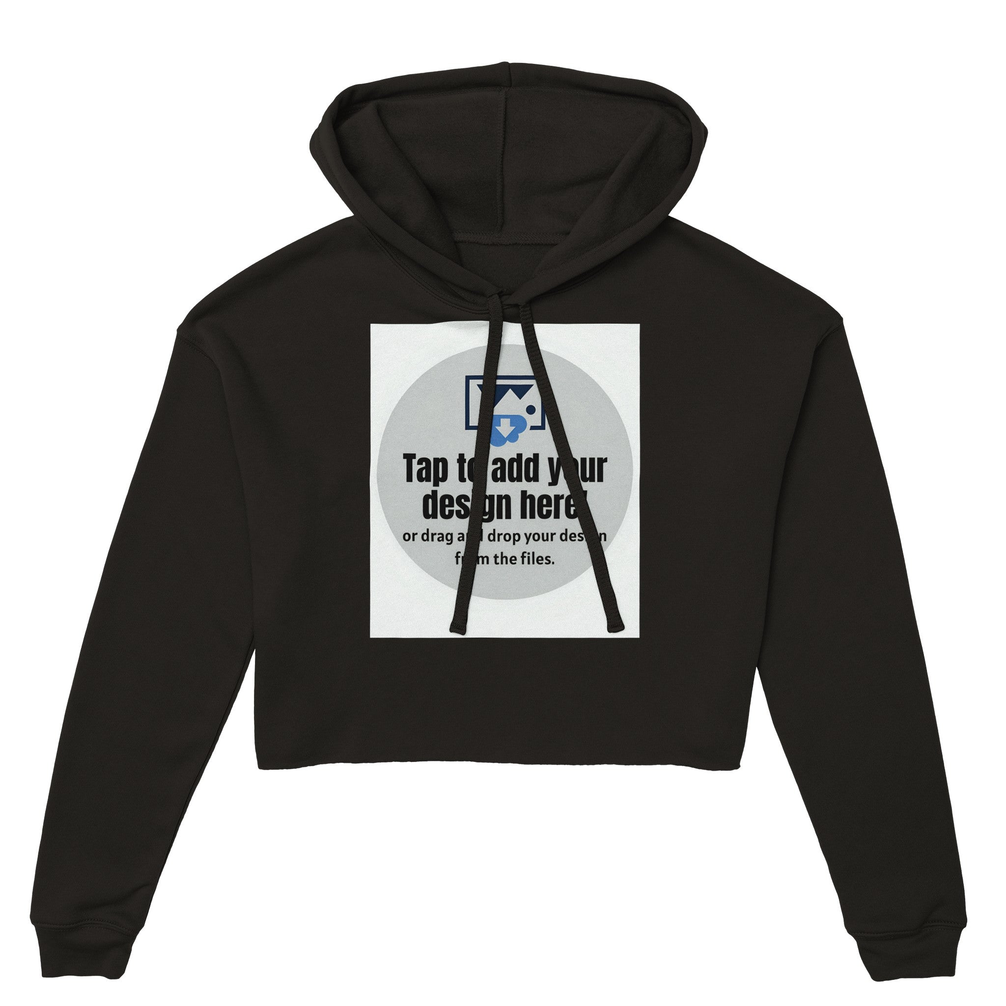 Women's Cropped Hoodie | Bella + Canvas 7502