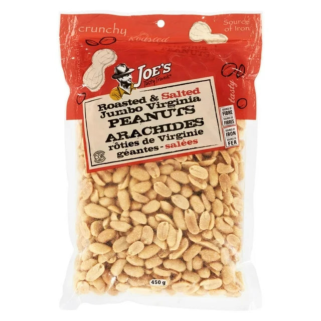 Roasted And Salted Jumbo Virginia Peanuts
