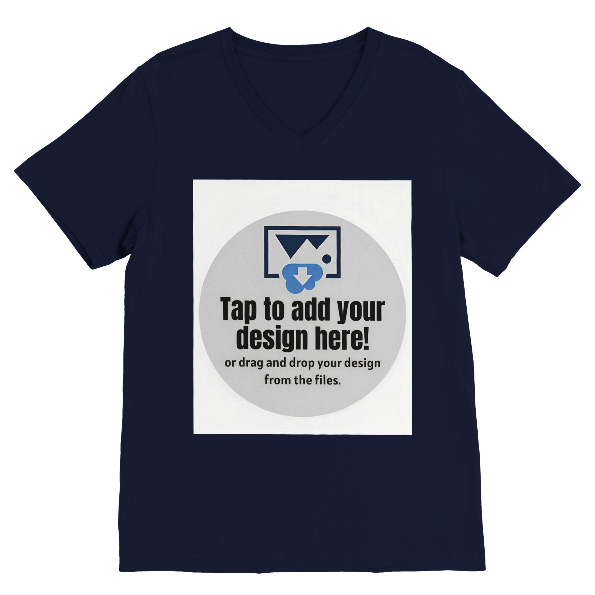 Premium Unisex V-Neck T-shirt