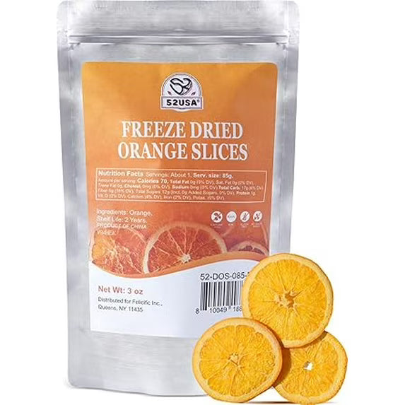 52usa Dried Orange Slices 3oz/85g