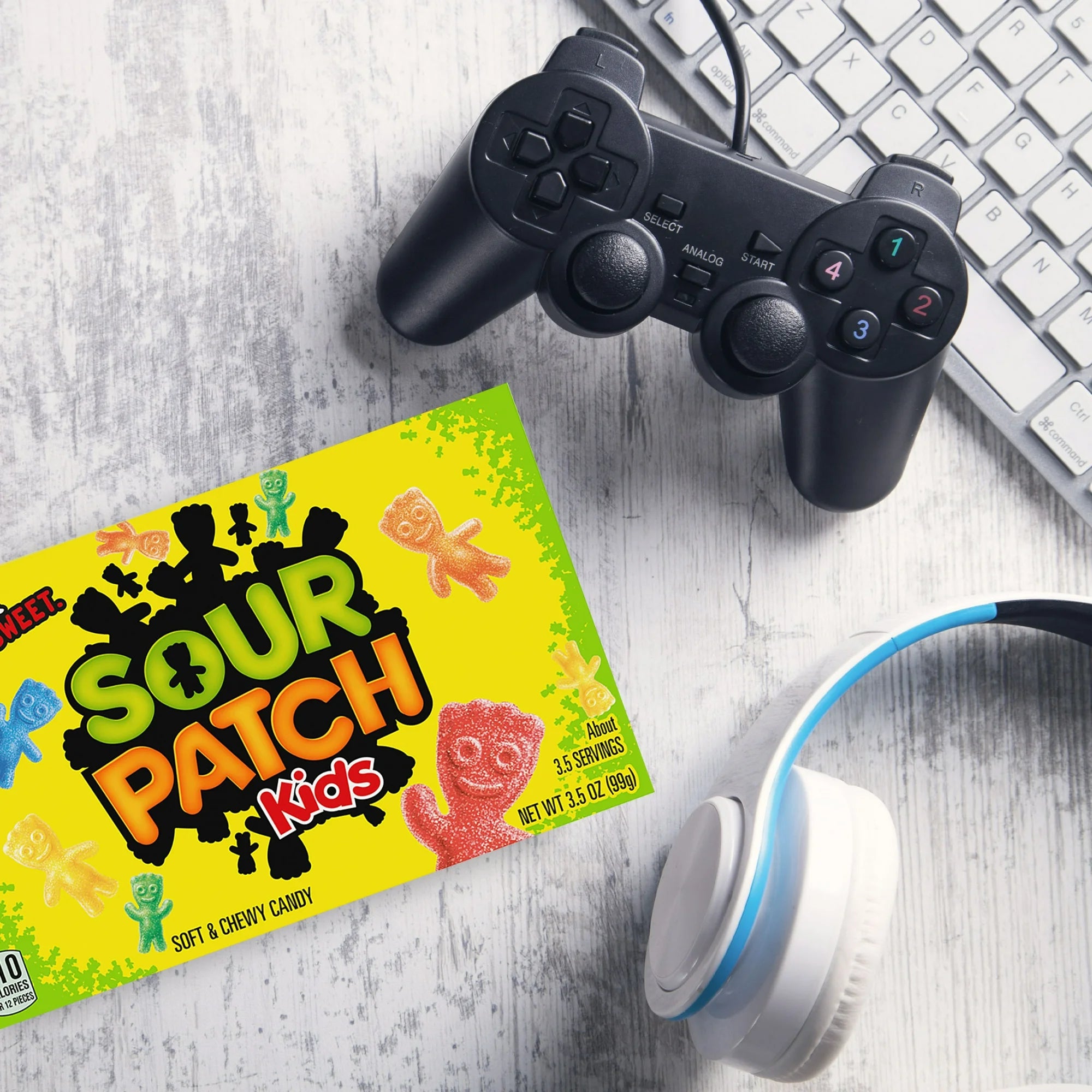 SOUR PATCH KIDS Soft & Chewy Candy, 3.5 oz