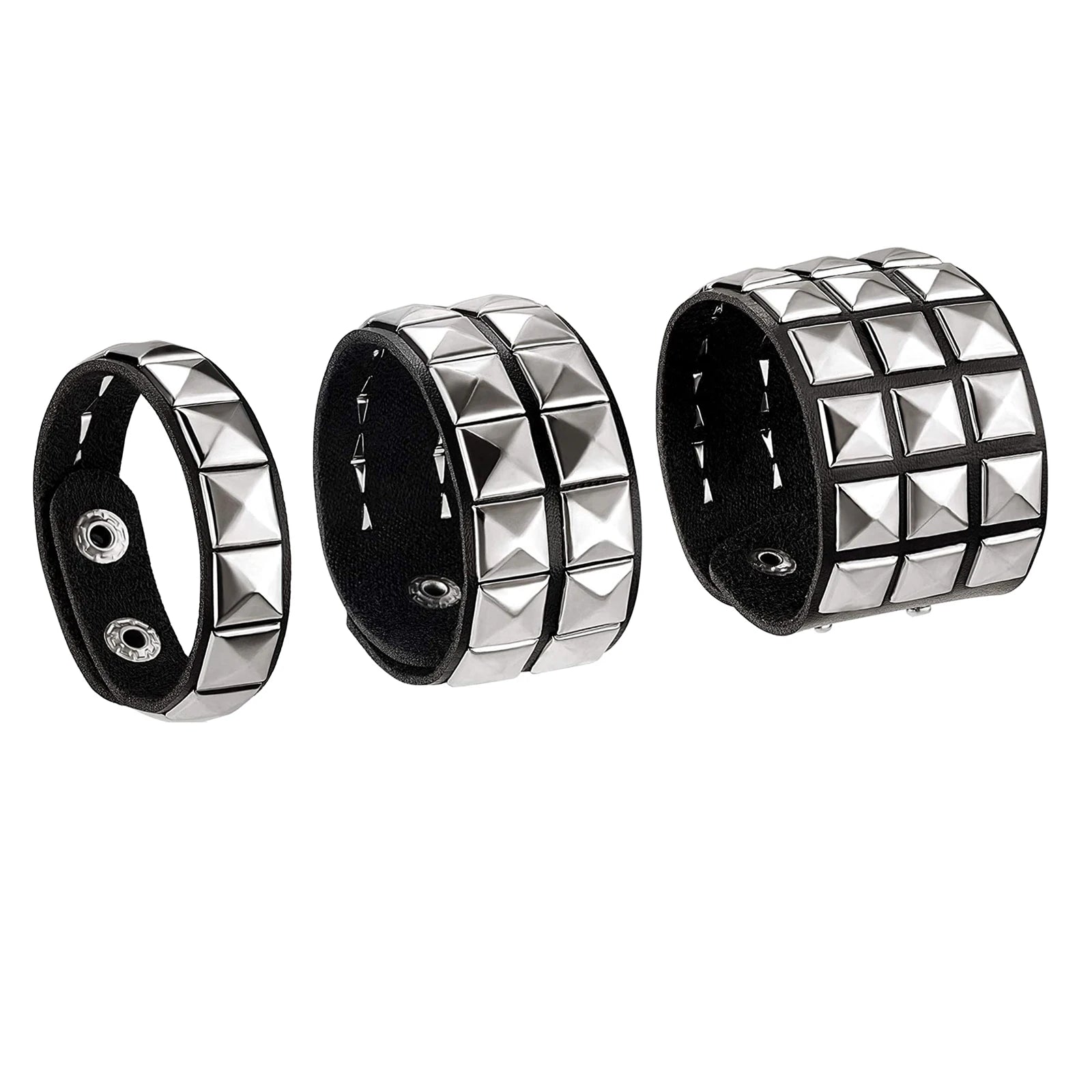 Rock Style Studded Cuff Bracelets - Jeglowstore