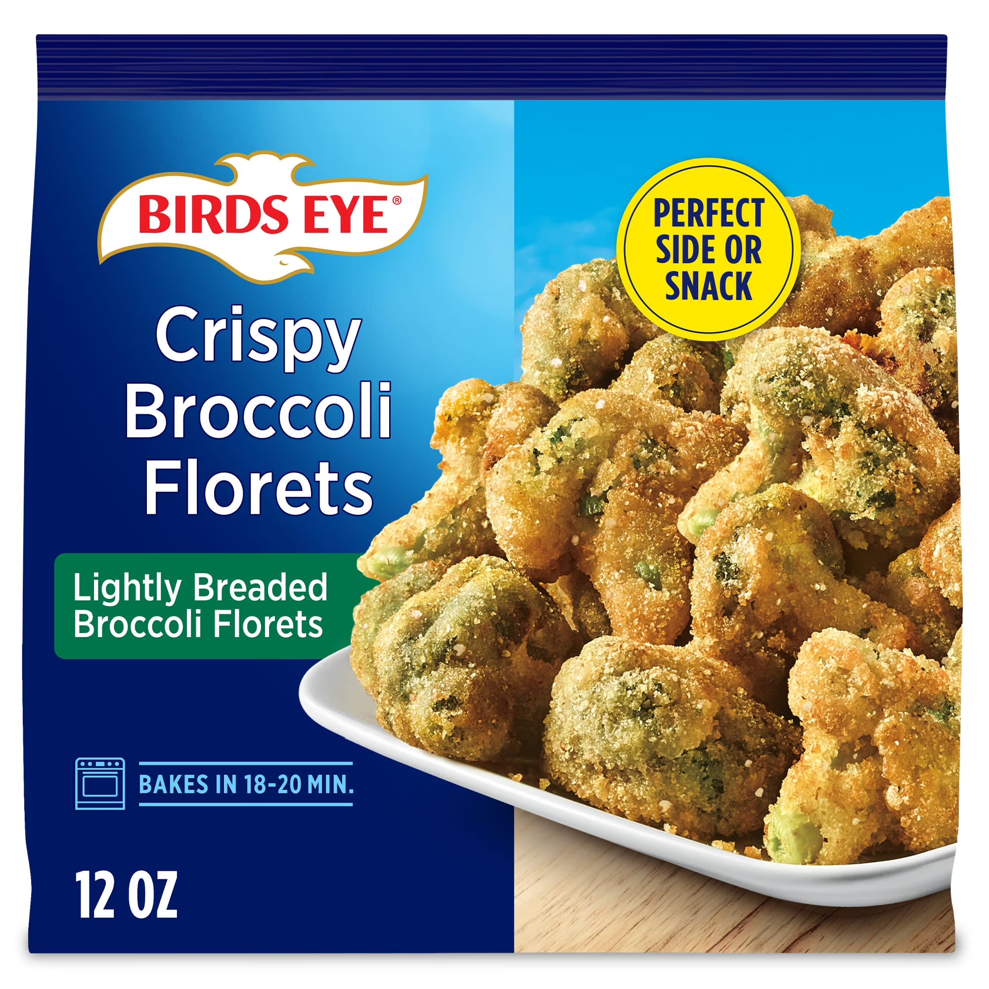 Birds Eye Crispy Broccoli Florets, Frozen Vegetables, 12 oz. Bag
