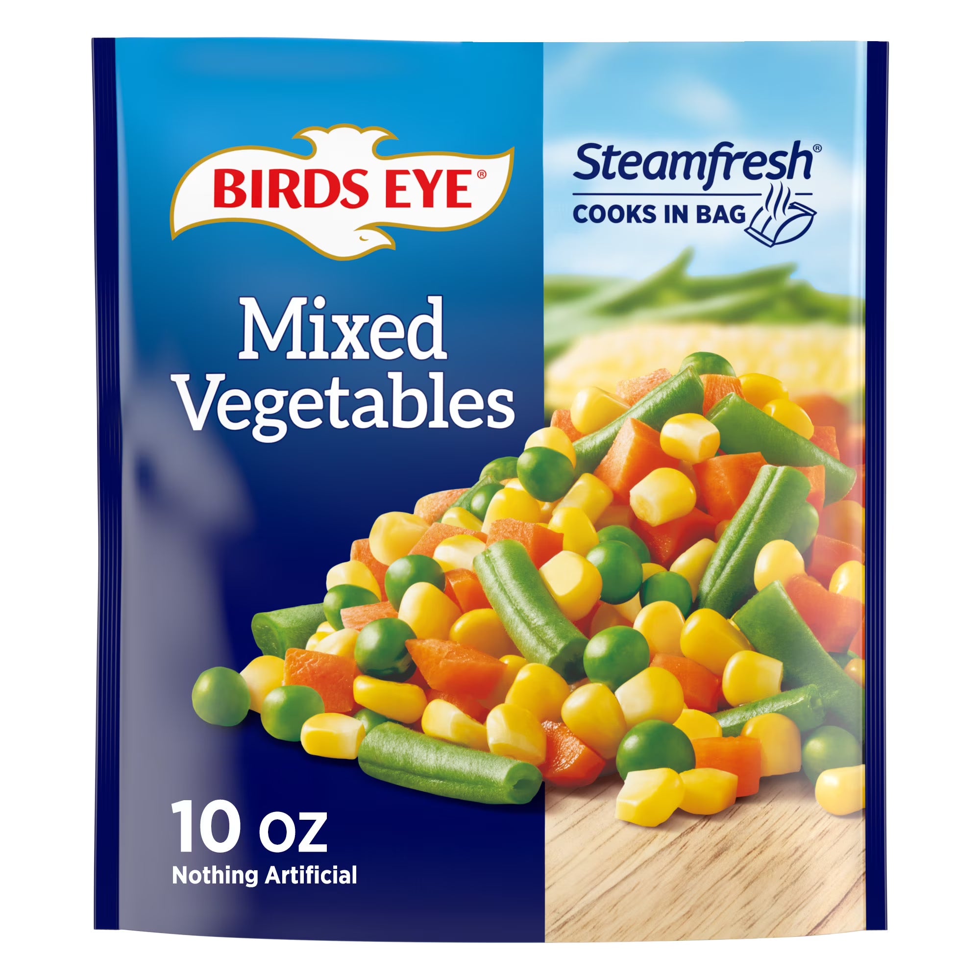 Birds Eye Steamfresh Mixed Vegetables, Frozen Vegetables, 10 oz. Bag
