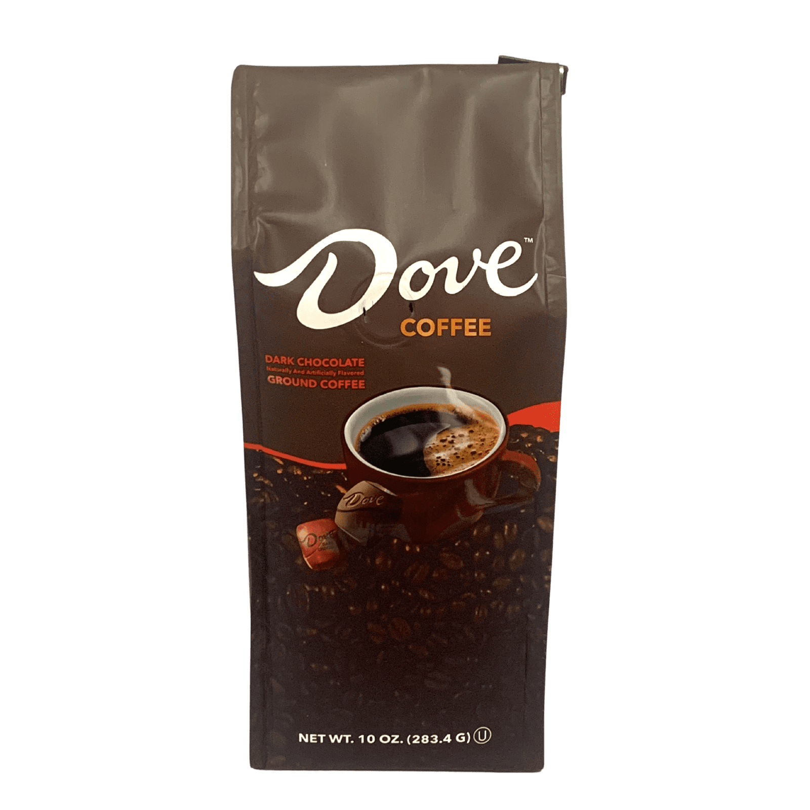 Dove Dark Chocolate Candy Flavored Ground Coffee - 10 Ounce
