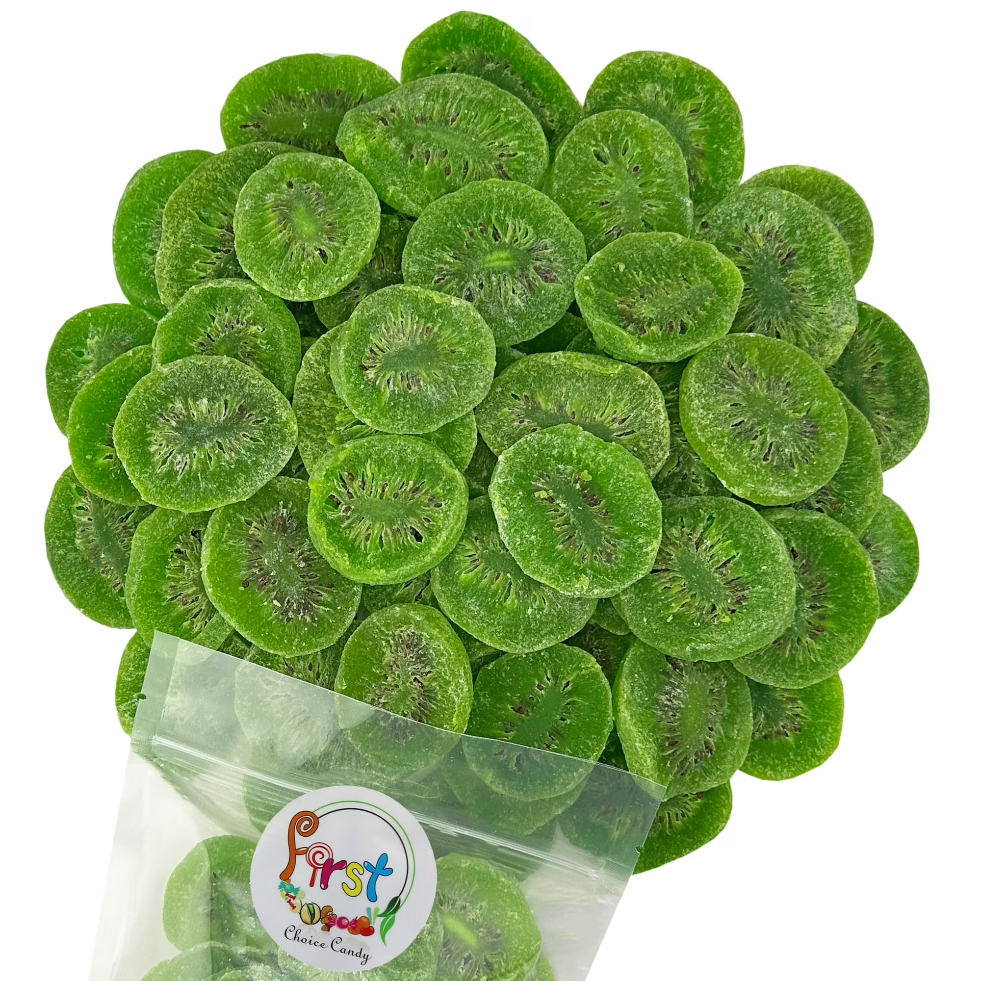 FirstChoiceCandy Sweetened Sliced Dried Kiwi, 2 Pound