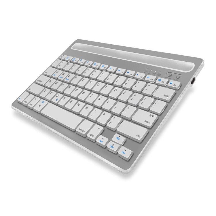 Phablet notebook silent keyboard multi-system support integrated card slot Bluetooth keyboard smart power saving anti-skid comfo