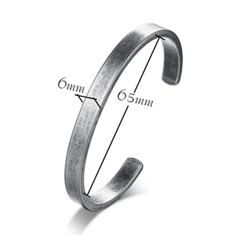 Unisex Twisted Steel Bangle - Jeglowstore