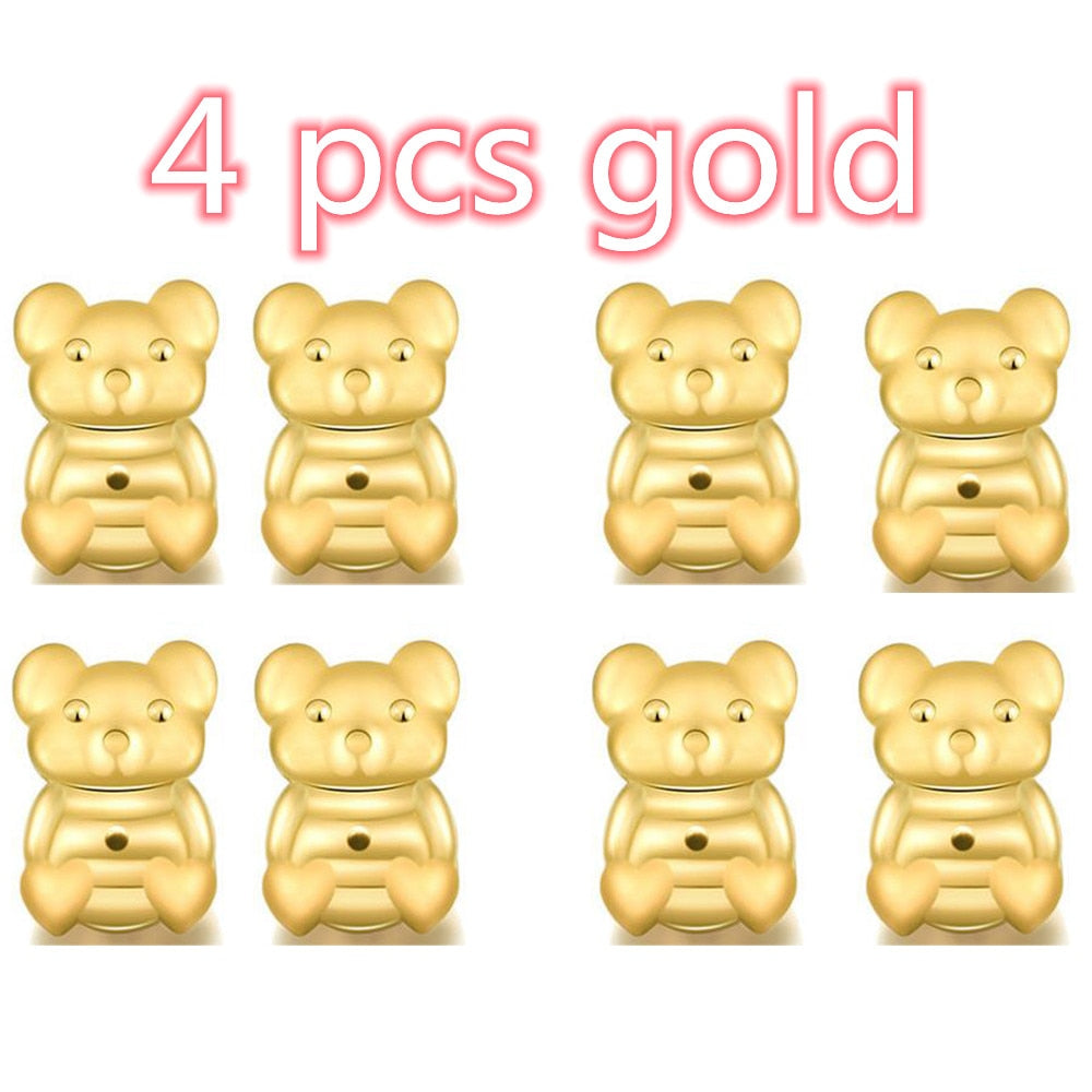 Love Heart Stud Back  Lifters Adjustable Earring Lifts Ear Lobe Ster For Ornaments And Accesso Ries M2082