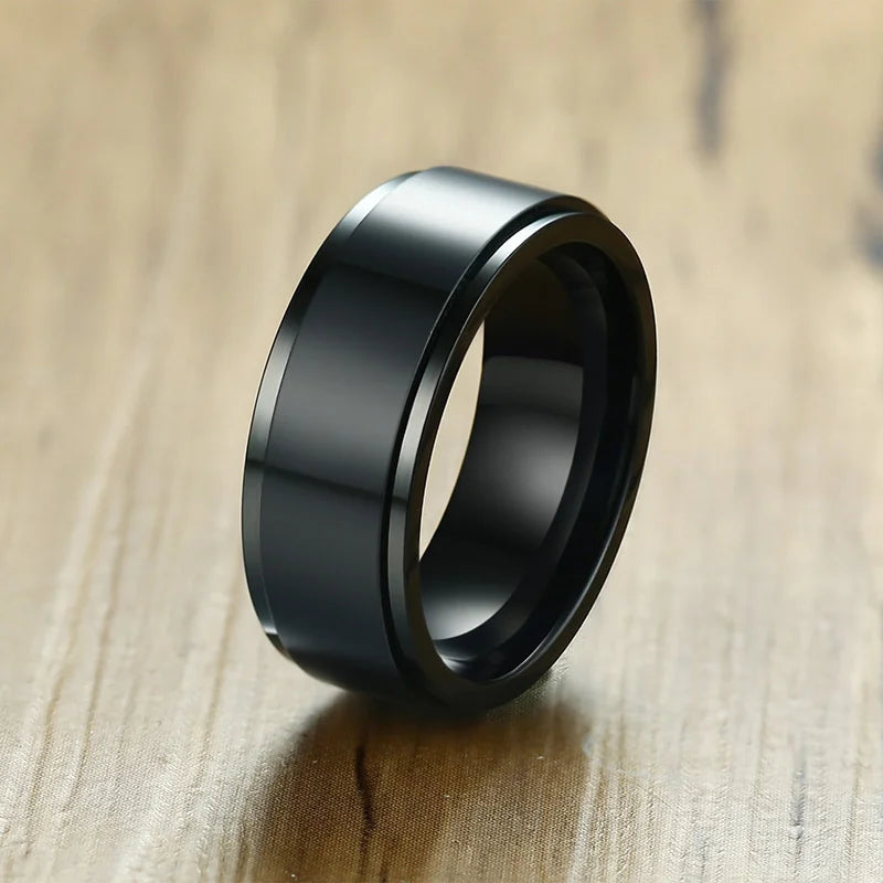 Classic Rotatable Spinner Ring - Jeglowstore