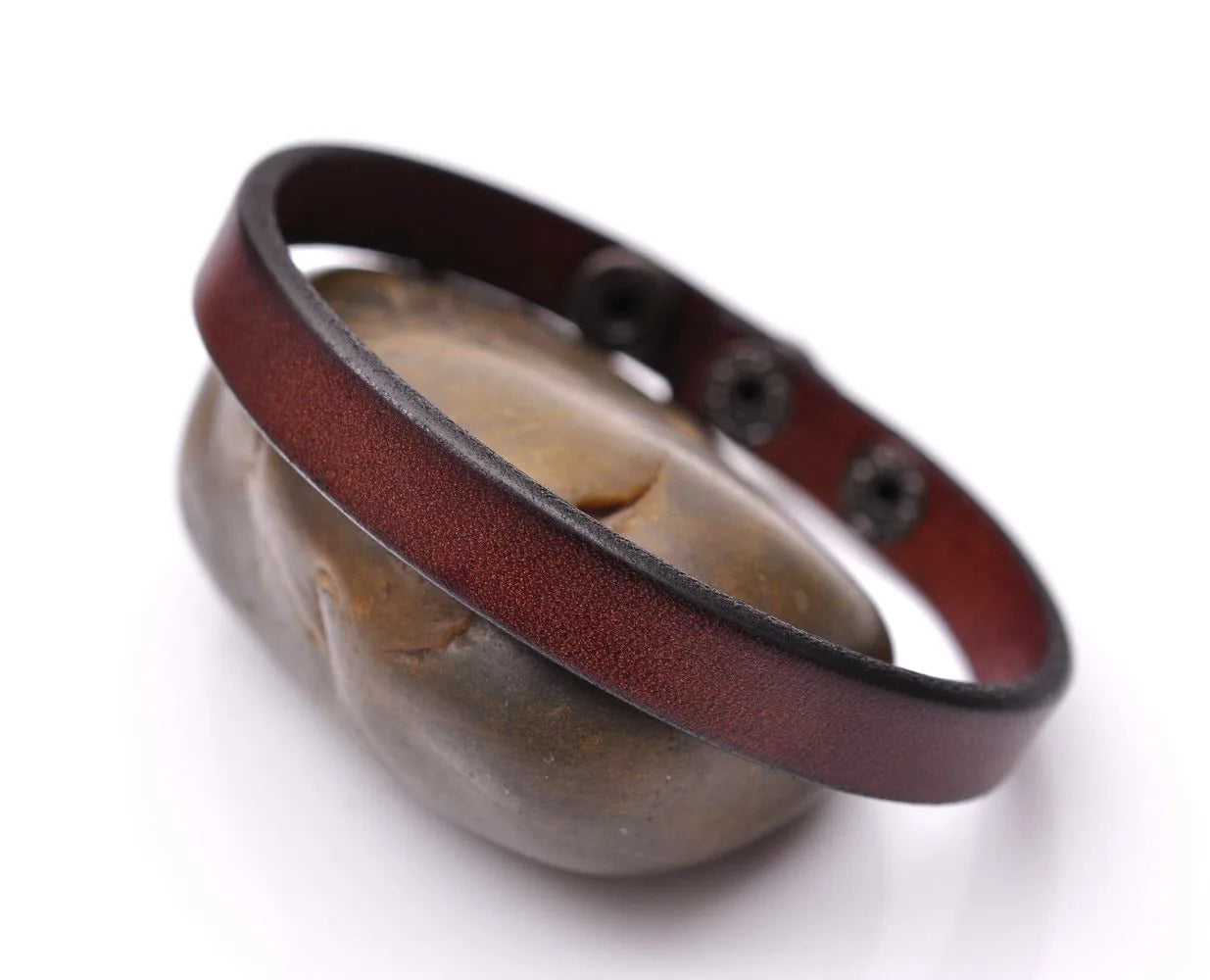 Simple Cool Leather Cuff Bracelet