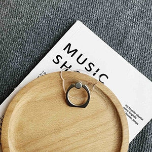 Universal Mobile Phone Holder Stand Finger Ring Magnetic For cute Cell Smart Phone Transparent holder for iphone 11 12 XS MAX
