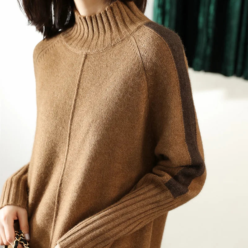 Women’s Winter Turtleneck Dress