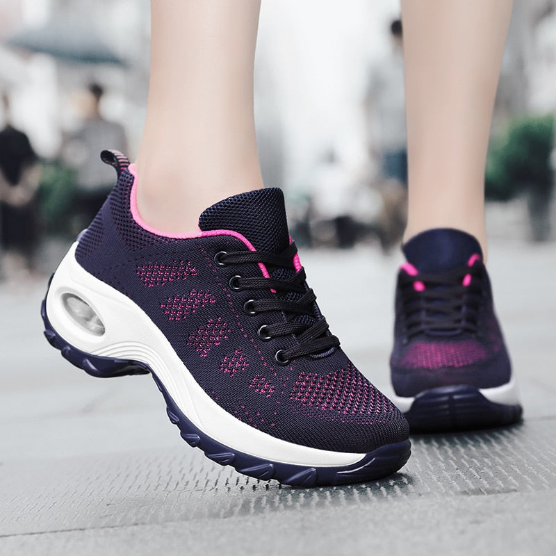 Women Breathable Casual Outdoor Light Weight Sneakers