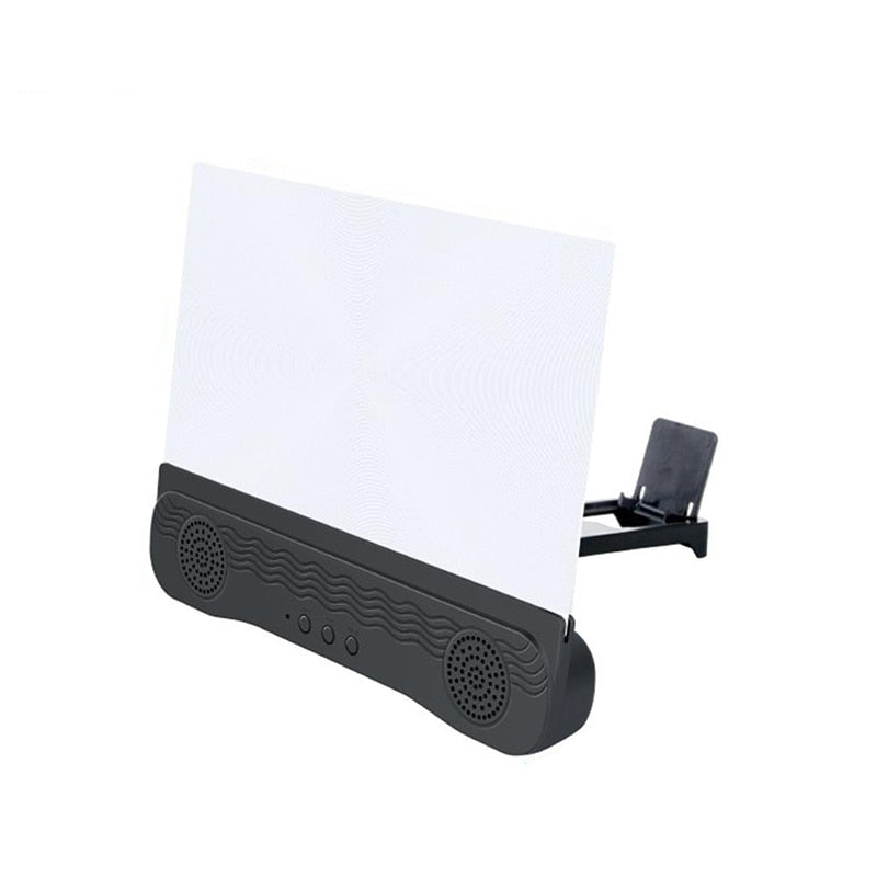 2021 New 4 In 1 K9 Anti-Ultraviolet Bluetooth Speaker 14 Inch  HD Mobile Phone Screen Amplifier Holder  emergency power supply