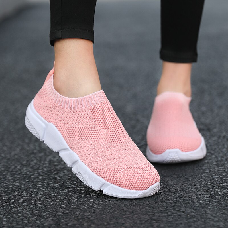 Women Shoes Knitting Sock Sneakers