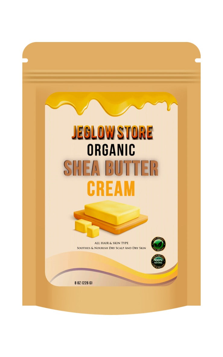 100% Raw Unrefined Organic Gold Shea Butter Bulk For All Hair & Skin Type