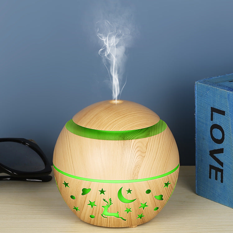 200ml Small Vase Aroma Diffuser USB Car-Mounted Air Conditioning Humidifier Humidifier